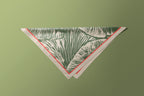 Green Beige Pattern - SatinSscarf