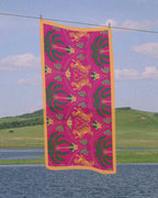 Multi Pink Tiger - Chiffon Coverups