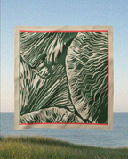 Green Beige Pattern - SatinSscarf