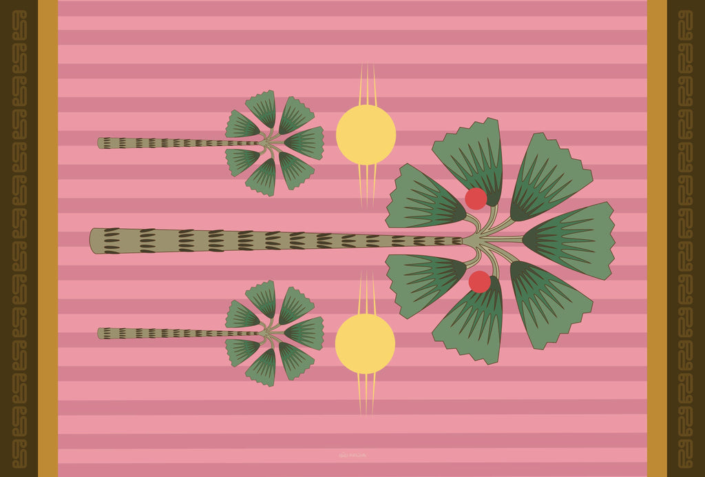 Rosie Papyrus Beach Mat