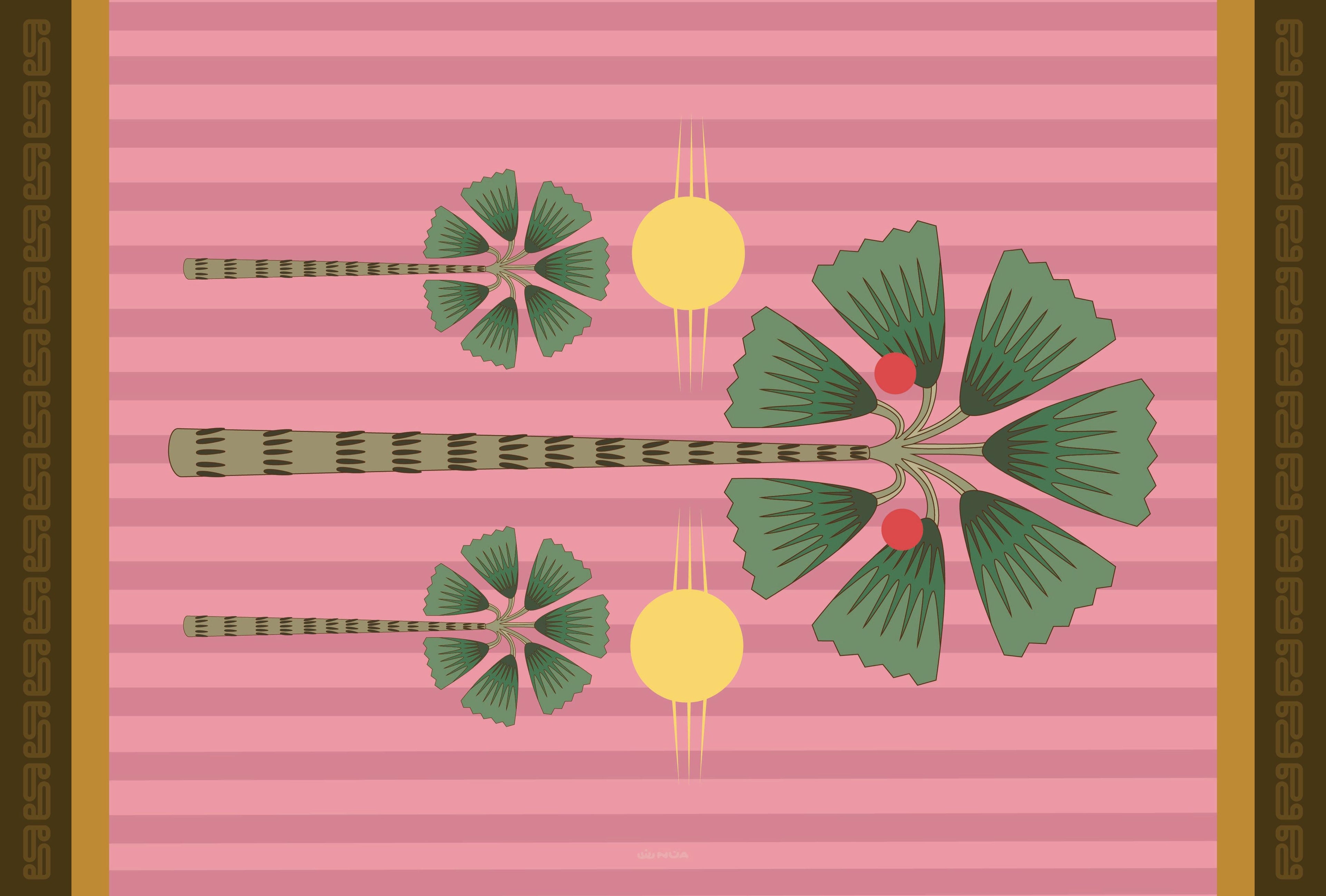 Rosie Papyrus Beach Mat